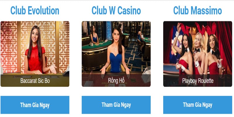 Club W Casino được coi là đứa con cưng của KUBET