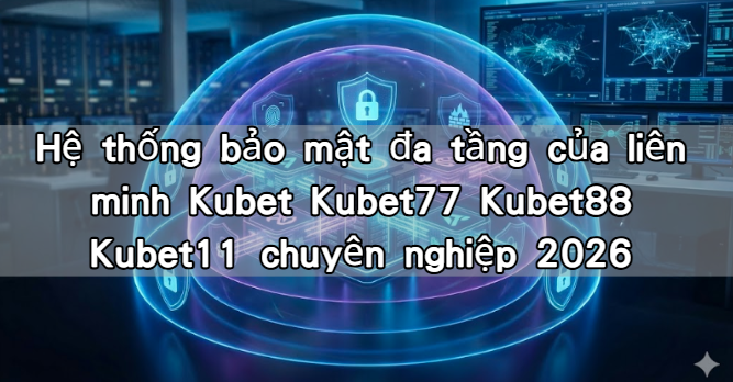 Hệ thống bảo mật đa tầng của liên minh Kubet Kubet77 Kubet88 Kubet11 chuyên nghiệp 2026